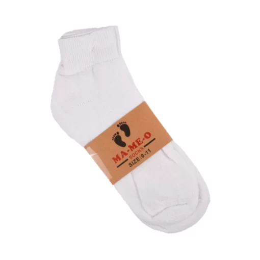 Socks 12 pair-pack, Low-top white 9-11 (3393)