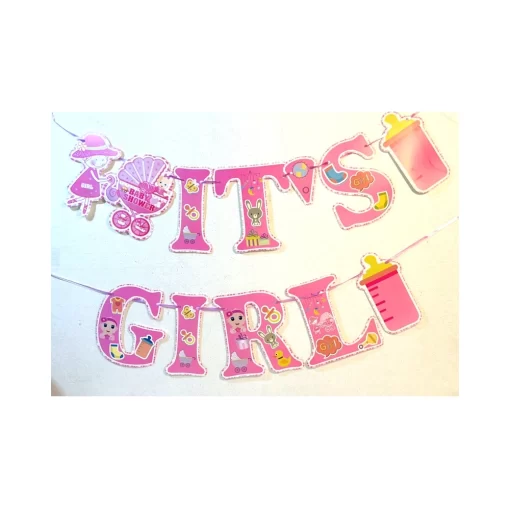 Baby Shower Banner "Girl"