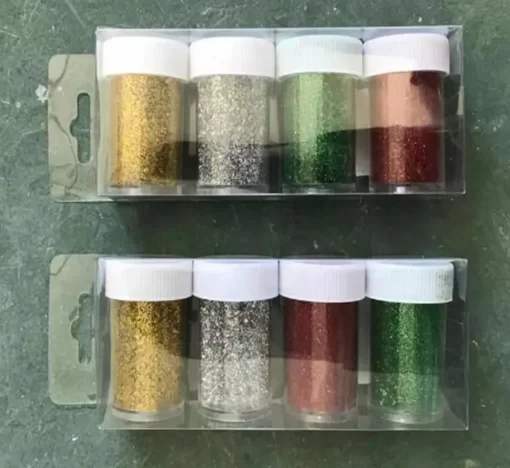 Craft  DIY glitter powder, asst colors