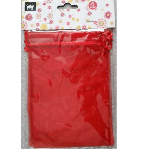 Party Pouches MD RED CLR