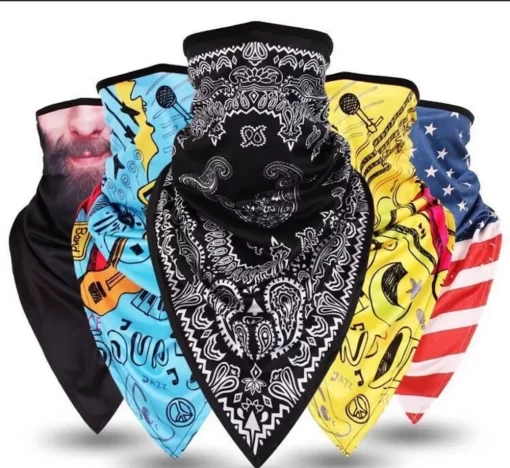 Cloth Face Mask Wrap Asst Designs