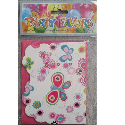 Invitation Card,6pc,Butterfly,44394