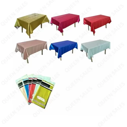 Pearl light asst color tablecloth (137x274cm)