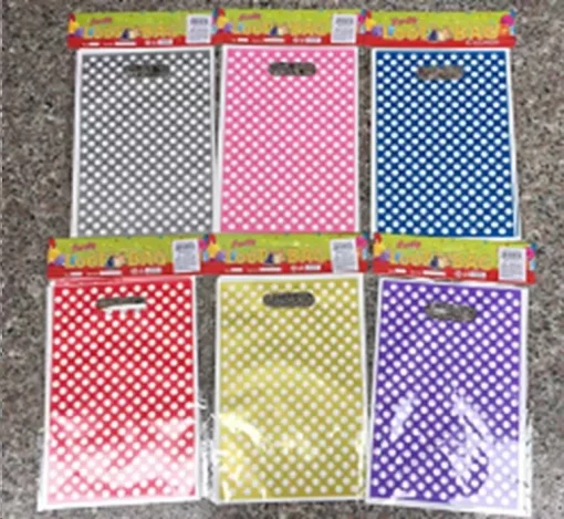 PARTY LOOT BAGS Polky-dot