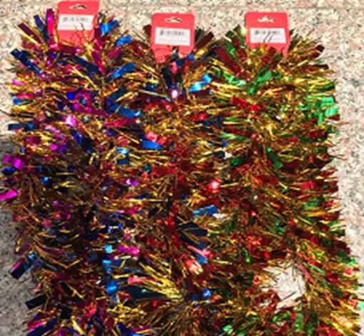 Christmas Garland "asst colors"