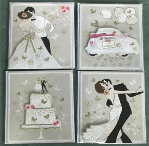 GREETING CARD "WEDDING"