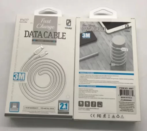 iPhone data cable 3m