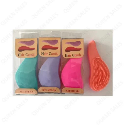 Plastic Hair Brush Assorted Colors