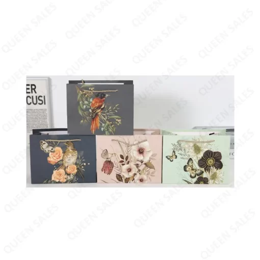 Gift Bag, Bird and Flower, LG