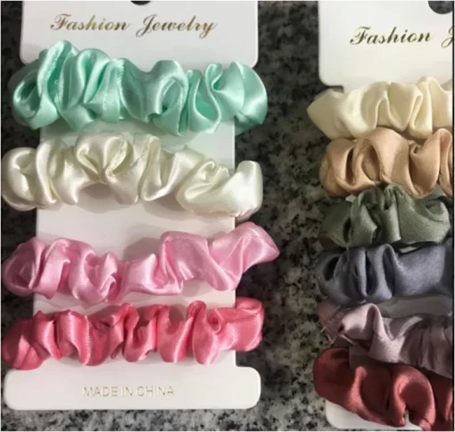 Hair tie 4pc asst colors