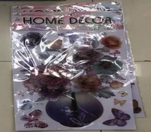 Wall Deco Sticker "Flower Vase"