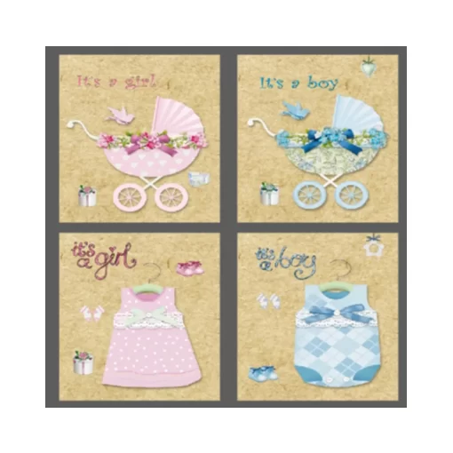 Gift Bag 3D "Baby" MD 6526