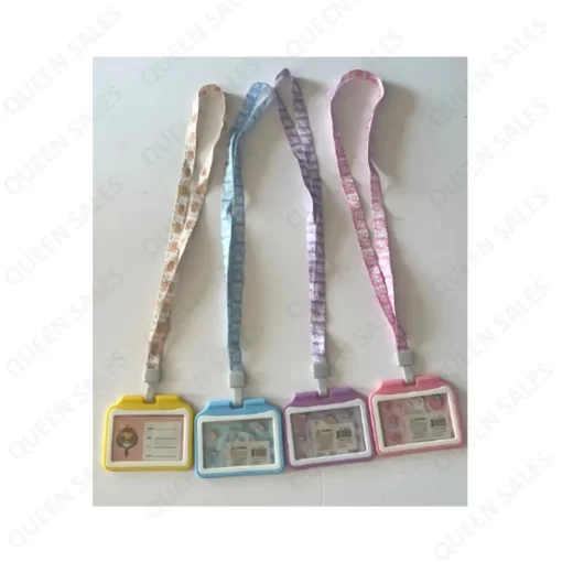 ID holder with 15mm-wide Lanyard, "Cartoon"