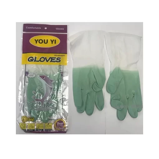 Dishwashing gloves, Green