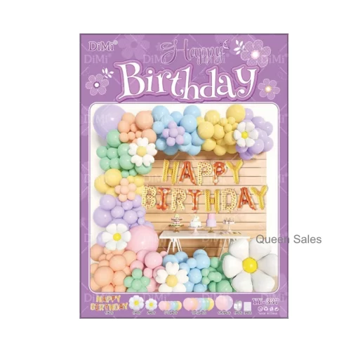 "Birthday" Balloon Set