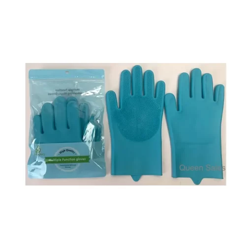 Dishwashing gloves, blue